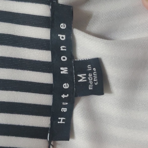 Haute Monde Skirt/ Size M/ black and white - Picture 9 of 9